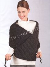 Накидка с завязками Накидка с завязками