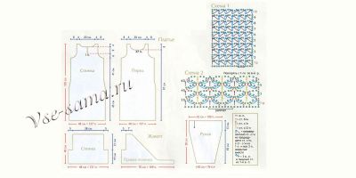 Схема вязания, Платье и болеро - Нарядно Схема вязания, Платье и болеро - Нарядно
