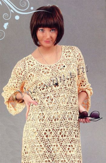 Платье из цветочных мотивов Платье из цветочных мотивов