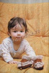 Пинетки с шишечками Пинетки с шишечками