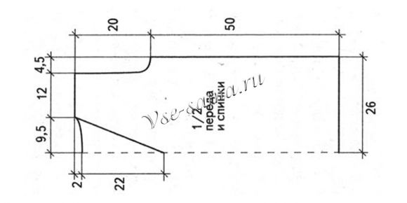 Схема вязания жилета Схема вязания жилета