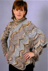 Свитер с шалью Свитер с шалью