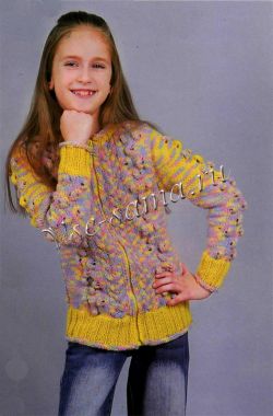 Детская кофточка на молнии Детская кофточка на молнии