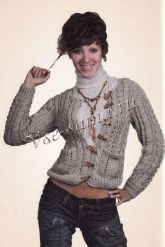 Кофта с карманами и гольф Кофта с карманами и гольф