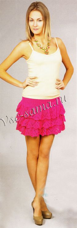 Розовая юбка, фото Розовая юбка, фото