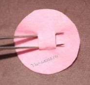 Резиночки канзаши - Нежность цвета, фото 11 Резиночки канзаши - Нежность цвета, фото 11