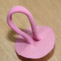 Резиночки канзаши - Нежность цвета, фото 13 Резиночки канзаши - Нежность цвета, фото 13