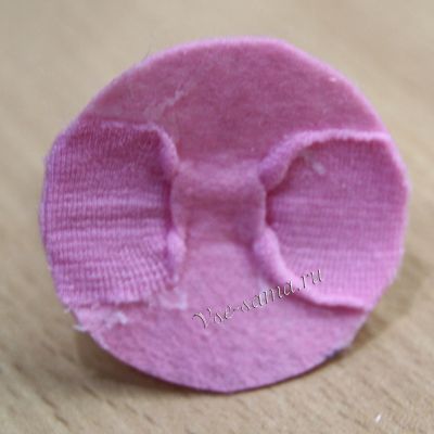 Резиночки канзаши - Нежность цвета, фото 15 Резиночки канзаши - Нежность цвета, фото 15