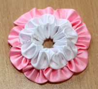 Резиночки канзаши - Нежность цвета, фото 7 Резиночки канзаши - Нежность цвета, фото 7