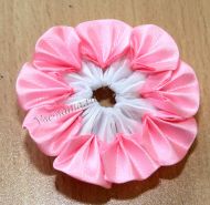 Резиночки канзаши - Нежность цвета, фото 8 Резиночки канзаши - Нежность цвета, фото 8