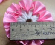 Резиночки канзаши - Нежность цвета, фото 9 Резиночки канзаши - Нежность цвета, фото 9