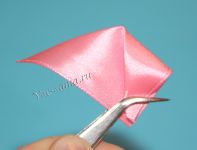 Лепесток канзаши - трубочка или зефирка, 3 Лепесток канзаши - трубочка или зефирка, 3