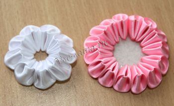 Ободок канзаши - Розовое утро, 6 Ободок канзаши - Розовое утро, 6