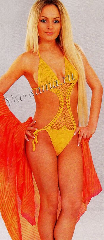 Два купальника с ажурной вставкой, фото Два купальника с ажурной вставкой, фото