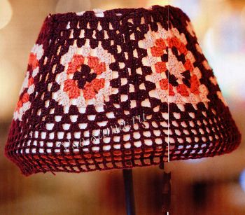 Абажур из квадратов Абажур из квадратов