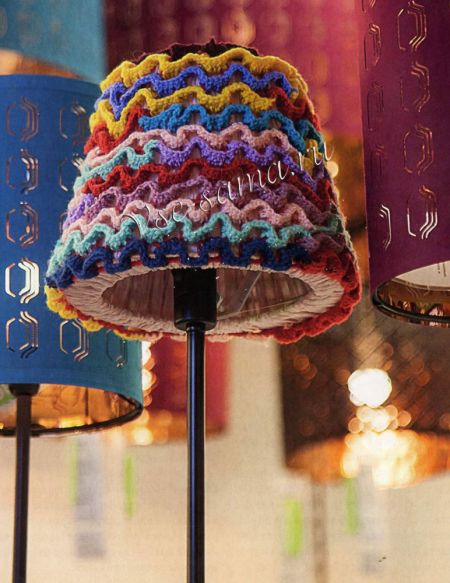 Абажур волны, фото Абажур волны, фото