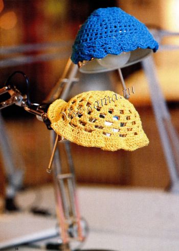 Ажурные шапочки для настольных ламп Ажурные шапочки для настольных ламп