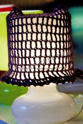 Ажурный абажур с ушками Ажурный абажур с ушками