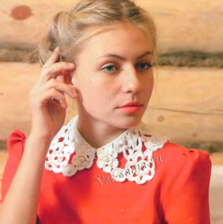 Белый воротничок, фото Белый воротничок, фото