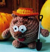 Игрушка Копатыч крючком Игрушка Копатыч крючком