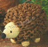 Игрушка крючком - Ежик Игрушка крючком - Ежик