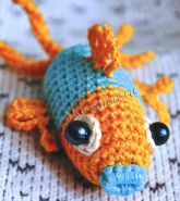 Игрушка крючком - Рыбка Игрушка крючком - Рыбка