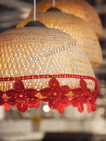Кайма для абажура цветы, фото Кайма для абажура цветы, фото