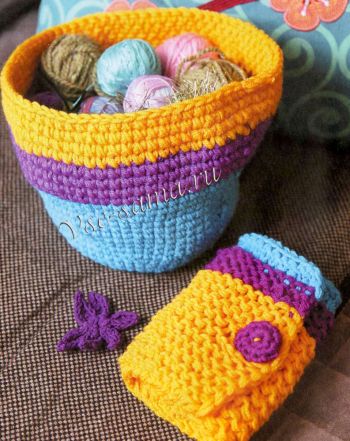 Комплект для рукодельниц крючком и спицами Комплект для рукодельниц крючком и спицами