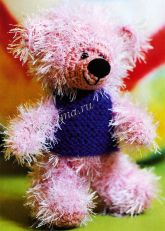 Медвежонок в жилетке крючком Медвежонок в жилетке крючком