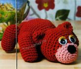 Мишка-мечтатель крючком Мишка-мечтатель крючком