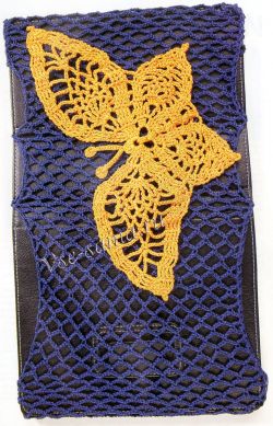 Обложка крючком для электронной книги Обложка крючком для электронной книги