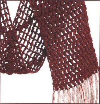 Палантин - филейная сетка Палантин - филейная сетка