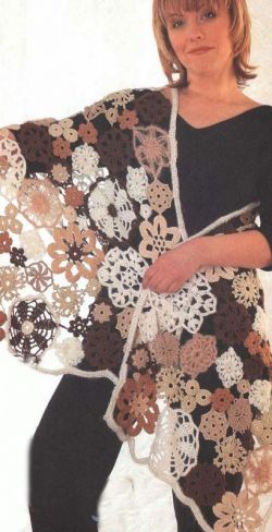 Палантин из мотивов Палантин из мотивов