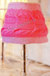 Розовый абажур Розовый абажур