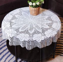 Скатерть Белоснежные фантазии, фото Скатерть Белоснежные фантазии, фото