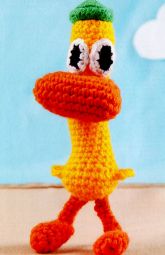 Утка - игрушка крючком Утка - игрушка крючком
