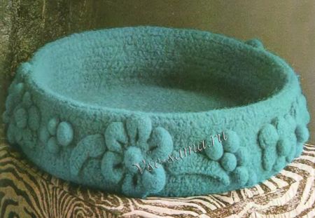 Вязаное блюдо, фото Вязаное блюдо, фото