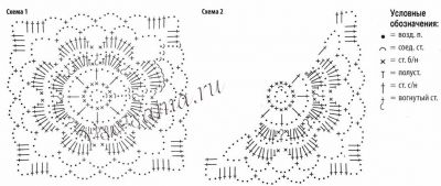 Бордовая шаль крючком, схема Бордовая шаль крючком, схема