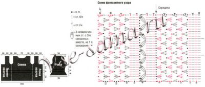 Чёрный жакет крючком, 1