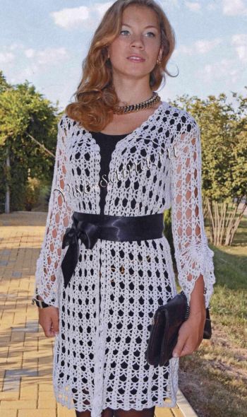 Кардиган крючком Герда, фото Кардиган крючком Герда, фото