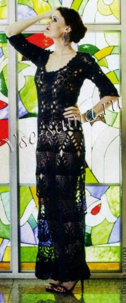 Платье крючком Ненавязчивый соблазн Платье крючком Ненавязчивый соблазн