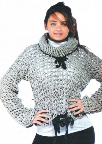 Свитер - пленительная сеточка Свитер - пленительная сеточка