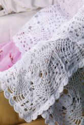 Ажурный плед из мотивов Ажурный плед из мотивов