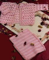 Кофточка и топ крючком - Розовое умиление Кофточка и топ крючком - Розовое умиление