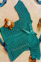 Кофточка - бирюзовая волна Кофточка - бирюзовая волна