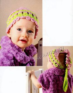 Косынка крючком с цветком Косынка крючком с цветком