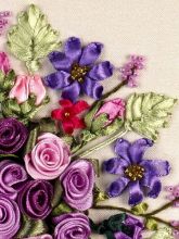 История вышивки лентами, фото История вышивки лентами, фото