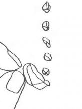 Шов «узелки», фото Шов «узелки», фото