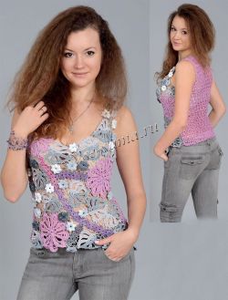 Серая майка «Ирландия» Серая майка «Ирландия»