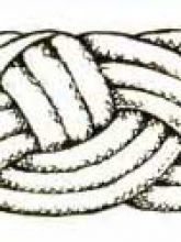 Турецкий узел "Тюрбан", фото Турецкий узел "Тюрбан", фото